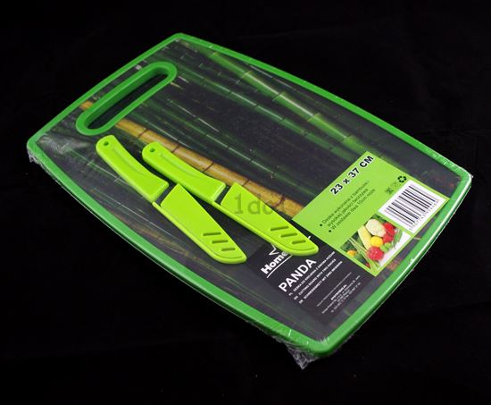 Obrazek 15974 DESKA DO KROJENIA Z 2 NOŻAMI HH23-37B