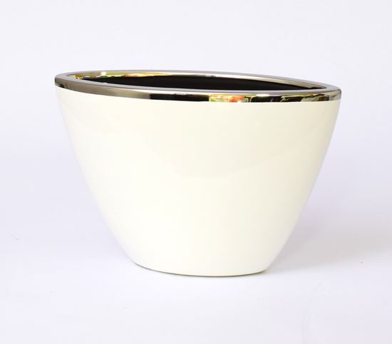 Obrazek 38163 WAZON 444-381 BIAŁY PŁASKI MAŁY ANL.