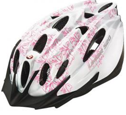 Obrazek Kask LIMAR 520 "SPORT ACTION" - rozmiar M/L, 55 - 61 cm, biały-pink