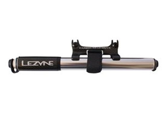Obrazek LEZYNE CARBON ROAD DRIVE 1M 160psi dł.średnia 216 mm, carbon