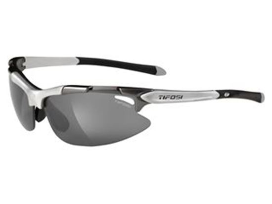 Obrazek TIFOSI PAVE gunmetal (Smoke, AC Red, Clear)