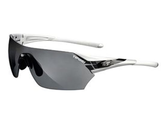 Obrazek TIFOSI PODIUM metallic silver (Smoke, AC Red, Clear)