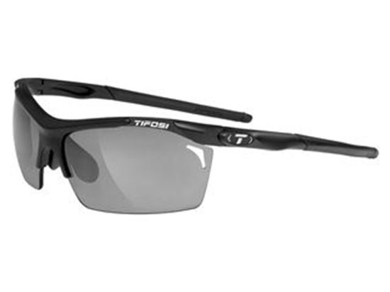 Obrazek TIFOSI TEMPT matte black (Smoke, AC Red, Clear)