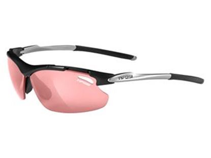 Obrazek TIFOSI TYRANT FOTOTEC matte black (High Speed Red fotochrom)