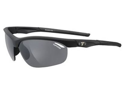 Obrazek TIFOSI VELOCE matte black (Smoke, AC Red, Clear)