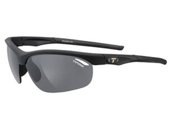 Obrazek TIFOSI VELOCE matte black (Smoke, AC Red, Clear)